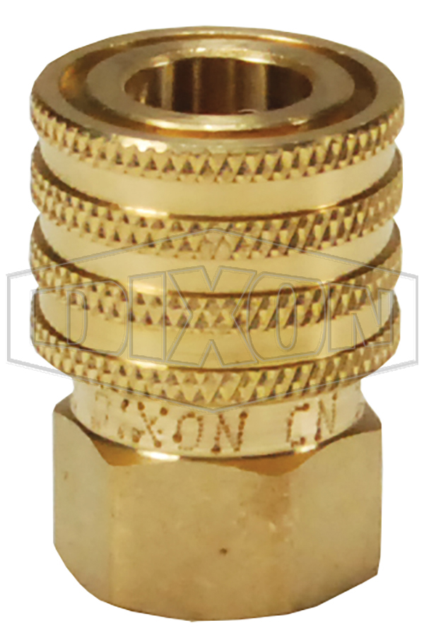 DQC E-Series Straight Through Interchange Female Coupler